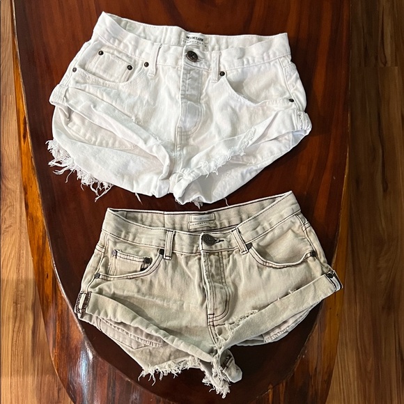 One Teaspoon Pants - ONE TEASPOON TAN BANDITS